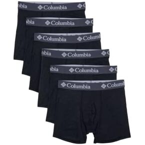 Columbia Amazon Exclusive 6 Pack Performance Boxer Brief