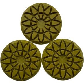 وسادات طحن ألماس خرسانية انتقالية من السيراميك مقاس 3 بوصات، مجموعة من 3، جافة أو رطبة، 200 حبيبة in Kuwait