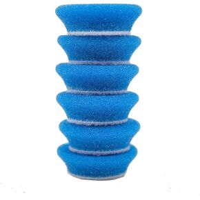 RUPES Coarse Random Orbital Foam pad (Blue) Ø 80/100mm, Single Pad