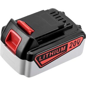 بطارية بديلة Dutyone 7000 مللي أمبير في الساعة 20 فولت لأداة الطاقة اللاسلكية Black and Decker 20V MAX LBXR20 LB20 LBX20 LBXR2020-OPE LBXR20B-2 LB2X4020 بطارية ليثيوم أيون in Kuwait