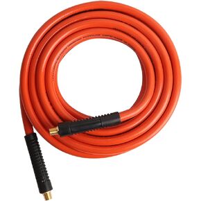 25FT Hybrid PVC Air Hose,1/4" MNPT Fittings, 3/8" Hose ID, 300 PSI Lightweight PVC Air Compressor Hose For Extreme Cold Weather, Excellent UV, Oil and Abrasion Resistant in Saudi Arabia