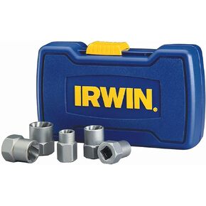 مجموعة IRWIN HANSON Professional's Industrial Bolt Extractor ومجموعة المستخرج الحلزوني ومجموعة لقمة الحفر in Saudi Arabia