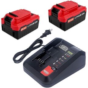 Biswaye PCC692L PCC691L شاحن بطارية لكابل بورتر 20 فولت ماكس بطارية ليثيوم PCC685LP، و2 حزمة 5.0 أمبير PCC685L 20 فولت ماكس بطارية ليثيوم لكابل بورتر 20 فولت أدوات كهربائية لاسلكية in Kuwait