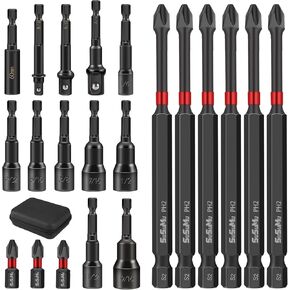 Impact Driver Socket Set and 4 Inch Long Phillips Screw in Kuwait