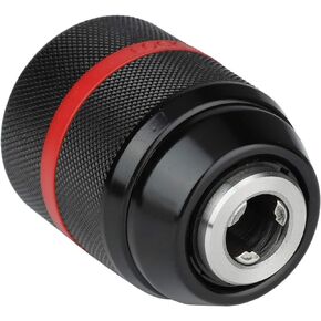 Drill Chuck, Drill Chuck Adapter, Self-tighten 1/2-20UNF Drill Accessories for Beginners Easy to Install Multiple Purposes