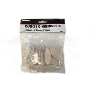 TruePower 75 Pc Hardwood Joining Biscuits #0#10#20 in Kuwait