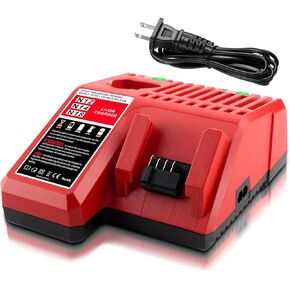 ADVNOVO M12 M14 M18 Rapid Charger Compatible with Millwaukie 12V-18V M12 M14 M18 Lithium Battery 48-59-1812 48-11-2420 48-11-2440 48-11-1840 48-11-2401 48-11-1890 48-11-1820 48-11-1850 in Kuwait