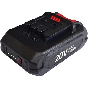 aunstarwei 20V 3.0Ah Lithium-Ion Battery Compatible with KIMO 20V Drill Driver, Leaf Blower, Angle Grinder, Reciprocating Saw, Oscillating Tool, Brad Nailer in Kuwait