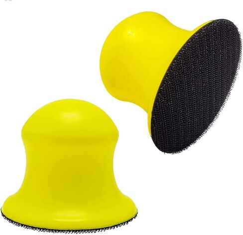 YDROWN 2 حزمة 3 "خطاف دائري وحلقة صنفرة يدوية لوحة دعم هوك لوحة دعم لآلات الصنفرة أو الملمعات، أثاث النجارة لتلميع الرمال للسيارات in Kuwait