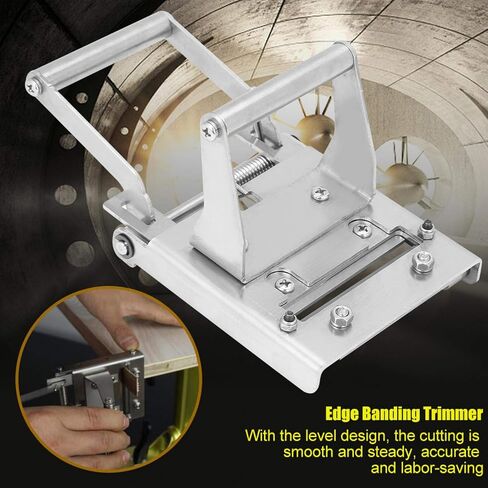 Portable Banding End Cutter,Stainless Steel Edge Banding Trimmer Tool,Woodworking Veneer Cutter for Straight Round Finished in Saudi Arabia