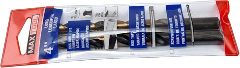 MAXTOOL Letter N 2pcs Identical Jobber Length Drills Dia 0.302" HSS M2 Twist Drill Bits Fully Ground Black-Bronze Straight Shank Drills; JBL02H10RNP2 in Saudi Arabia