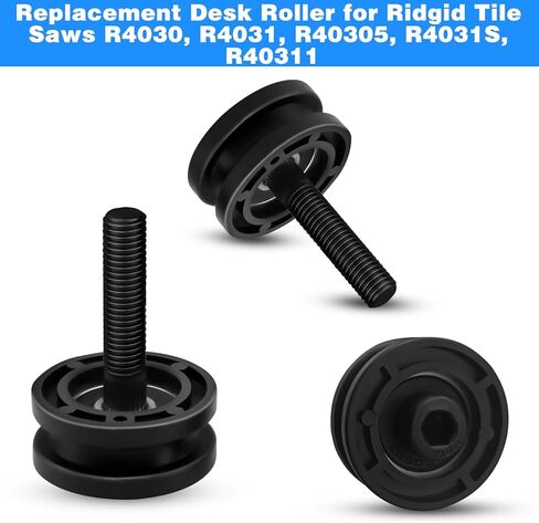 3Pcs Tile Saw Roller Assembly 305784005 305784001, Table Saw Parts Replacement Parts for Ryobi, Replacement Part Compatible with Ridgid DT180EVO for Ridgid 7" Tile Saw Roller R4030, R4031, R4030S in Saudi Arabia