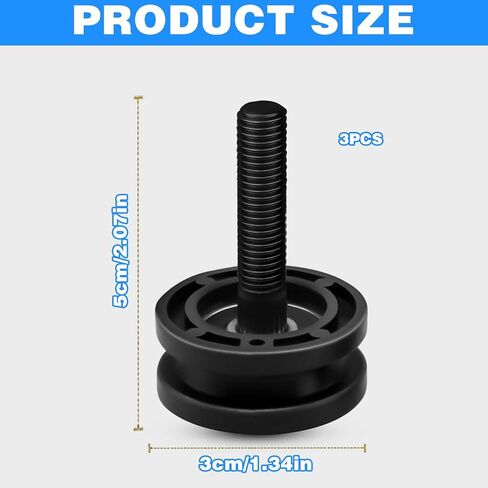 3Pcs Tile Saw Roller Assembly 305784005 305784001, Table Saw Parts Replacement Parts for Ryobi, Replacement Part Compatible with Ridgid DT180EVO for Ridgid 7" Tile Saw Roller R4030, R4031, R4030S in Saudi Arabia