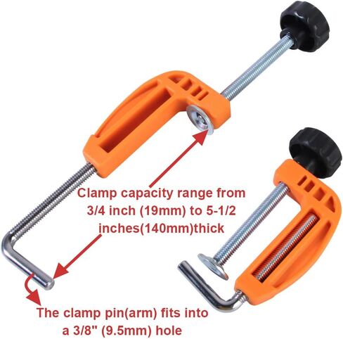 او سكول مشبك سياج عالمي قابل للتعديل من قطعتين لمنشار الطاولة والمنشار المتري وطاولة التوجيه مع مربعات تثبيت in Kuwait