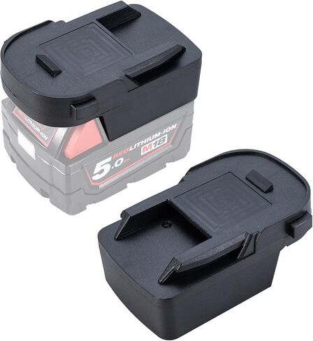 محول محول لميلووكي M18 48-11-1860 18 فولت بطارية ليثيوم أيون إلى Ridgid AEG 18 فولت فرط ليثيوم أيون أداة الطاقة البطارية in Kuwait
