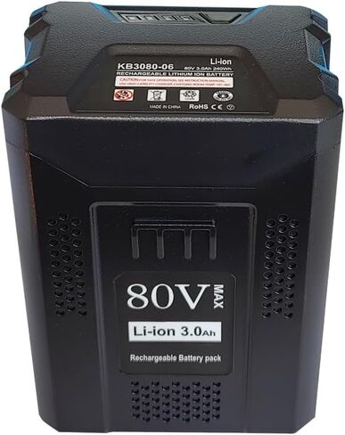 Hogardsujia 80V 3.0Ah بطارية ليثيوم أيون بديلة لبطارية Kobalt 80V Max Wireless Power Equipment KB2580-066 KB280-06 KB680-06 KB3080-06 in Kuwait