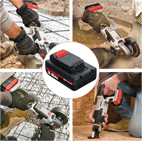 ceenr 2pack 3.0ah PCC680L استبدال البطارية لكابل بورتر 20 فولت ماكس بطارية ليثيوم أيون PCC685L PCC680L PCC682L PCC685LP لكابل بورتر 20 فولت بطارية ليثيوم in Kuwait