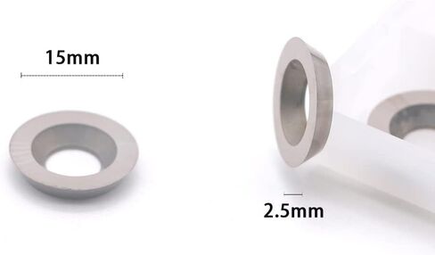 FomaSP 15 مم حشوة قاطعة من الكربيد المستديرة لأداة النجارة الخشبية، عبوة من 10 قطع in Kuwait