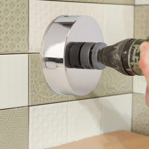 HLOFIZI 1-5/8 Inch Diamond Hole Saw Tile Hole Saw for Ceramic, Tile, Glass, Granite, Porcelain, Marble, with Guiding Drill Bit in Saudi Arabia