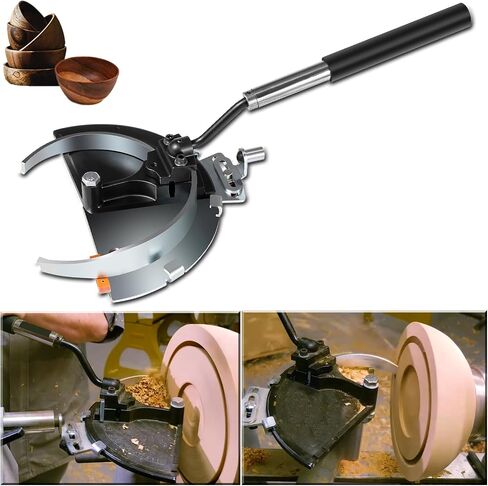 Replacement for Woodcut Bowlsaver Complete System with Two Blades for Coring Bowl Blanks 3" to 12" on Woodturning Lathe in Saudi Arabia