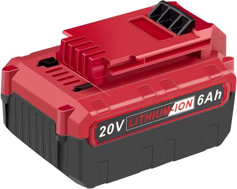 Fancy Buying 6.0Ah 20 Volt PCC685L Replacement Battery for Porter Cable PCC685L PCC680L PCC682L Cordless Power Tools Battery in Saudi Arabia