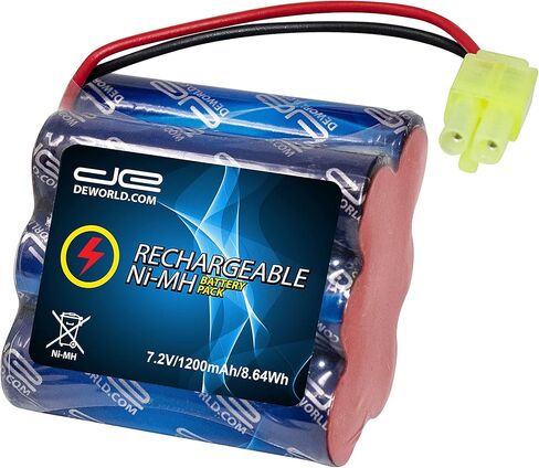 استبدال بطارية الطاقة الرقمية المتوافقة مع Shark XB2950، V2945، V2945Z، V2950، V2950A - Ni-MH 7.2V 1200mAh in Kuwait