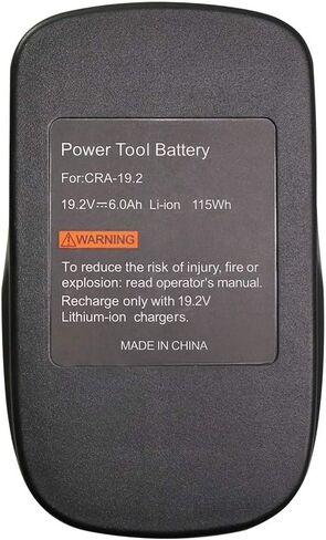 Shinga Power [ترقية 6000 مللي أمبير] بطارية ليثيوم بديلة 19.2 فولت للحرفي DieHard C3 315.115410 315.11485 130279005 1323903 120235021 11375 11376 مثقاب لاسلكي 2 حزم in Kuwait