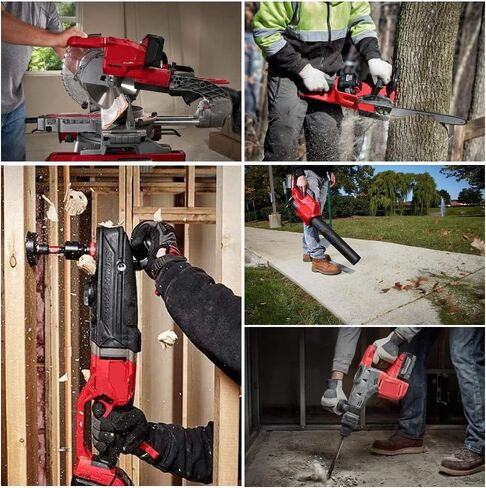 AMICROSS 18V Battery 9.0Ah, Compatible with All Milwauki 18V Cordless Power Tools and 18V Original Chargers in Kuwait