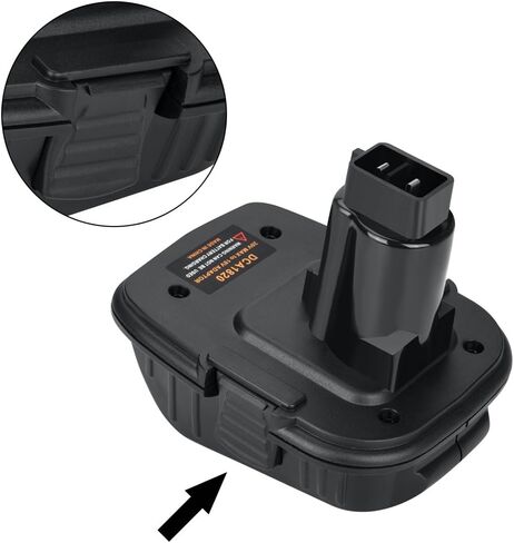 محول بطارية DCA1820 من شركة ديوالت لأدوات 18 فولت متوافقة مع بطارية 20 فولت ماكس XR (2 حزمة) من ويكستر in Kuwait