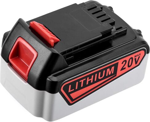 بطارية بديلة Dutyone 7000 مللي أمبير في الساعة 20 فولت لأداة الطاقة اللاسلكية Black and Decker 20V MAX LBXR20 LB20 LBX20 LBXR2020-OPE LBXR20B-2 LB2X4020 بطارية ليثيوم أيون in Kuwait