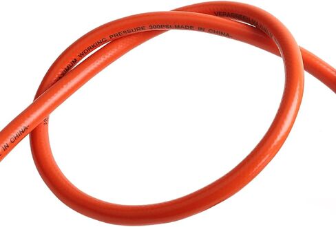 25FT Hybrid PVC Air Hose,1/4" MNPT Fittings, 3/8" Hose ID, 300 PSI Lightweight PVC Air Compressor Hose For Extreme Cold Weather, Excellent UV, Oil and Abrasion Resistant in Saudi Arabia