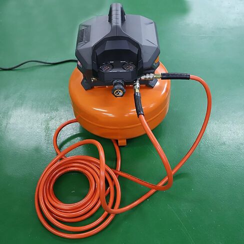 25FT Hybrid PVC Air Hose,1/4" MNPT Fittings, 3/8" Hose ID, 300 PSI Lightweight PVC Air Compressor Hose For Extreme Cold Weather, Excellent UV, Oil and Abrasion Resistant in Saudi Arabia