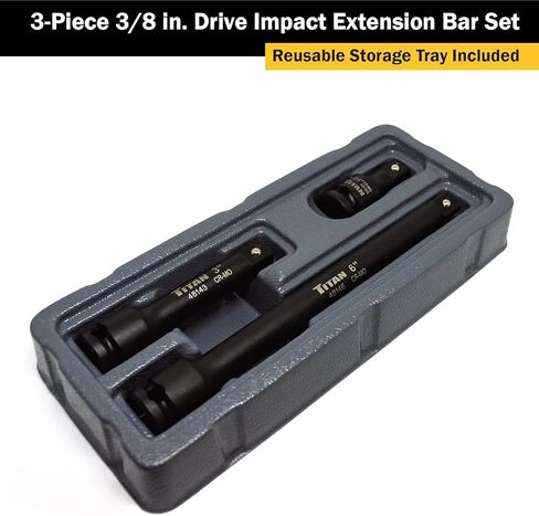 Titan 48140 3-Piece 3/8-Inch Drive Impact Extension Bar Set in Saudi Arabia