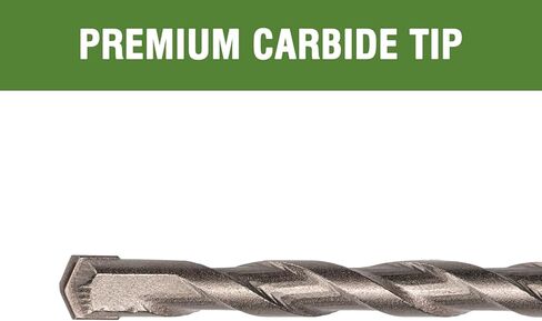 HLOFIZI 3/16" x 8" SDS Plus Hammer Drill Bits Masonry Drill Bits Carbide Tipped for Concrete, Brick, Block, Stone, 25 Pack in Saudi Arabia