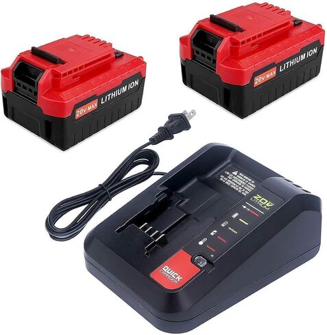 Biswaye PCC692L PCC691L شاحن بطارية لكابل بورتر 20 فولت ماكس بطارية ليثيوم PCC685LP، و2 حزمة 5.0 أمبير PCC685L 20 فولت ماكس بطارية ليثيوم لكابل بورتر 20 فولت أدوات كهربائية لاسلكية in Kuwait