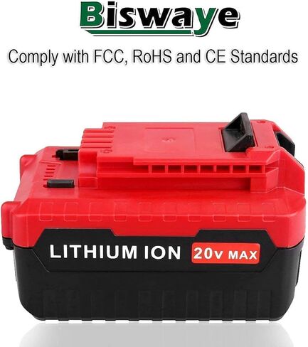 Biswaye PCC692L PCC691L شاحن بطارية لكابل بورتر 20 فولت ماكس بطارية ليثيوم PCC685LP، و2 حزمة 5.0 أمبير PCC685L 20 فولت ماكس بطارية ليثيوم لكابل بورتر 20 فولت أدوات كهربائية لاسلكية in Kuwait