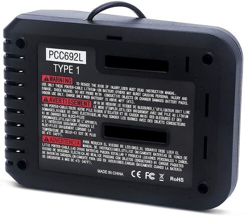 Biswaye PCC692L PCC691L شاحن بطارية لكابل بورتر 20 فولت ماكس بطارية ليثيوم PCC685LP، و2 حزمة 5.0 أمبير PCC685L 20 فولت ماكس بطارية ليثيوم لكابل بورتر 20 فولت أدوات كهربائية لاسلكية in Kuwait