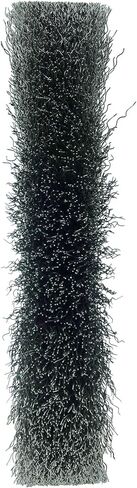 Weiler 06110 8" Medium Face Crimped Wire Wheel, .0118" Steel Fill, 2" Arbor Hole, Made in the USA in Kuwait