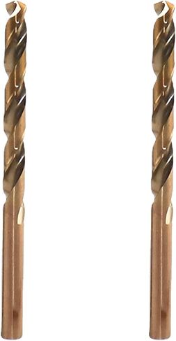 2 قطعة 5 مم متري M35 فولاذ كوبالت مقاوم للحرارة لقمة مثقاب مستقيمة لقطع المعادن الصلبة، 5% كوبالت M35 درجة HSS-CO in Kuwait