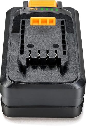 بطارية MOTORHEAD 20 فولت فائقة الليثيوم أيون عالية السعة 4 أمبير، متوافقة مع جميع أدوات المنصة الفائقة 20 فولت، مقرها الولايات المتحدة الأمريكية in Kuwait