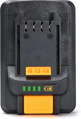 بطارية MOTORHEAD 20 فولت فائقة الليثيوم أيون عالية السعة 4 أمبير، متوافقة مع جميع أدوات المنصة الفائقة 20 فولت، مقرها الولايات المتحدة الأمريكية in Kuwait