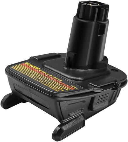 محول بطارية بديل DCA1820 ديوالت 20 فولت لأدوات ديوالت 18 فولت متوافق مع بطارية ليثيوم 20 فولت ماكس XR DCB200 DCB201 DCB203 DCB203BT DCB204 DCB205 DCB206 in Kuwait