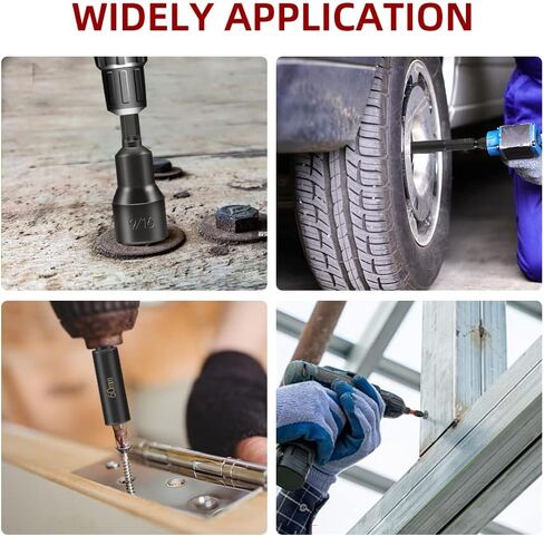 Impact Driver Socket Set and 4 Inch Long Phillips Screw in Kuwait