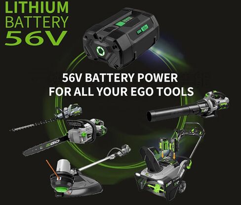 بطارية Fepprry 56V 5.0 Ah BA2800T لبطاريات ليثيوم أيون EGO BA4200T BA4200 BA1400 BA1400T BA5600T مع مقياس وقود مطور (الجيل الثالث) in Kuwait