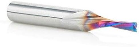 Amana Tool - 46341-K Solid Carbide Spektra Extreme Tool Life Coated Spiral Plunge For Soli in Saudi Arabia