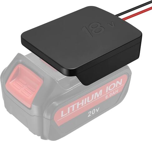 Compatible with Dewalt 20V Battery Power Wheels Adaptor,for Dewalt 18V Dock Power 14 Gauge Robotics,for Dewalt 18V Battery Converter in Kuwait