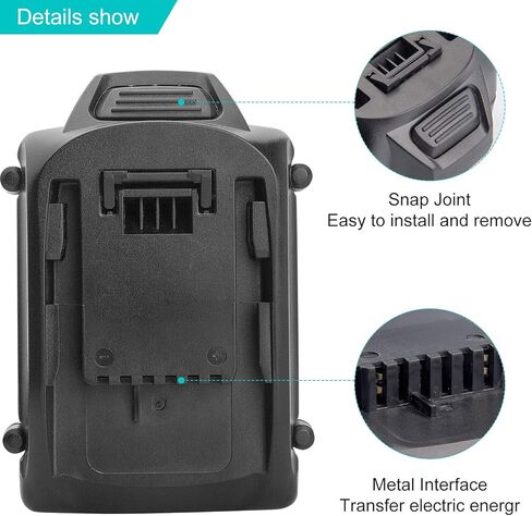 ARyee 18V 6000mAh WA3512 تبديل البطارية لWorx 18V WA3512.1 WA3512 روكويل RW9161 20V WA3578 WA3520 WA3525 WG629 بطارية ليثيوم المتقلب in Kuwait