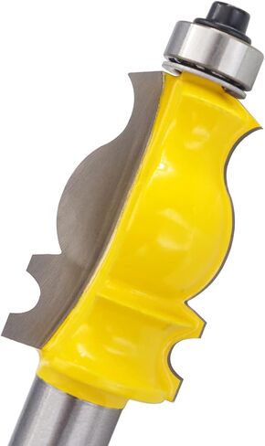 وولفريد لقمة توجيه لقوالب التشذيب 1/2 انش لقمة توجيه معمارية لقمة التوجيه لنافذة الباب ولوح القاعدة in Kuwait