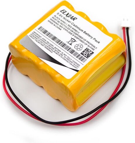 Coonyard (2-Pack) 9.6V Ni-CD AA900mAh Battery Pack Replacement OSI Batteries OSA256, Unitech AA900mAh, CUSTOM-225, BCN800-8EWP-CE623 in Saudi Arabia