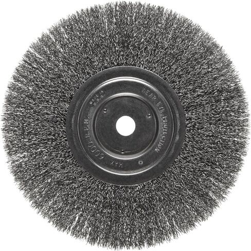 Weiler 36005 Vortec Pro 5/8 بوصة، قطر 8 بوصة، حجم السلك 0.014 بوصة، شعيرات من الفولاذ الكربوني، وجه ضيق، فرشاة عجلة سلكية مجعدة (عبوة من 5) in Saudi Arabia